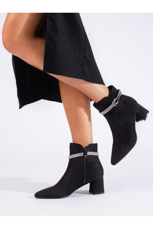 black classic of suede women's boots