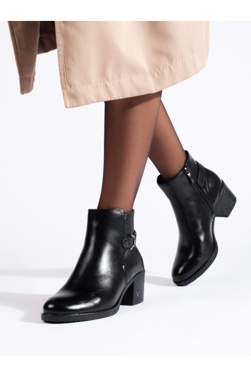 black elegant ankle boots Potocki