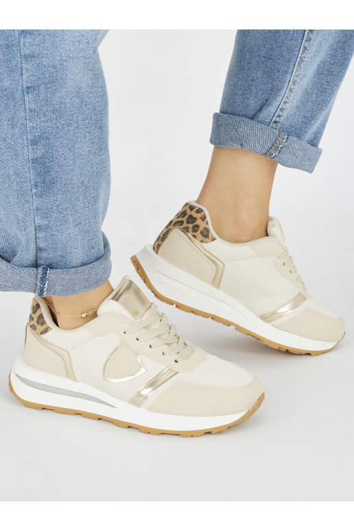 Womens beige sneakers