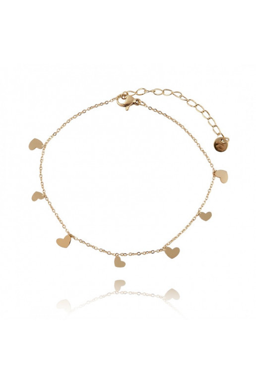 Ankle bracelet  gold plated BST1487Z