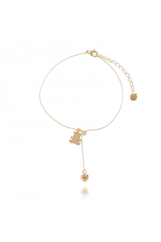 Ankle bracelet  gold plated BST1490Z