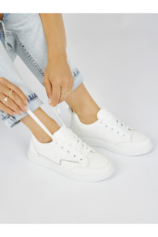 White classic model women's sneakers