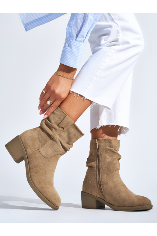 beige women's boots