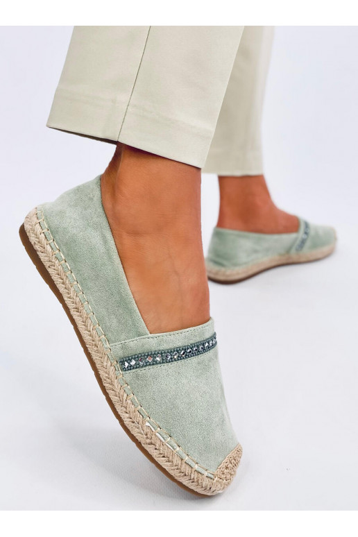 Women's espadrilles ETANCE GREEN