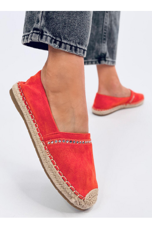 Women's espadrilles ETANCE ORANGE