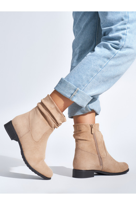 beige women's boots