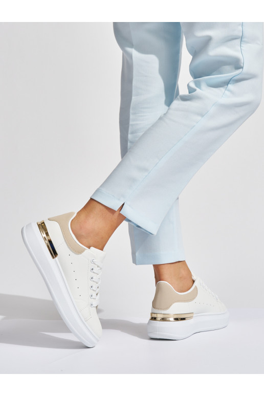 White color classic sneakers