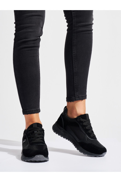 black womens sneakers