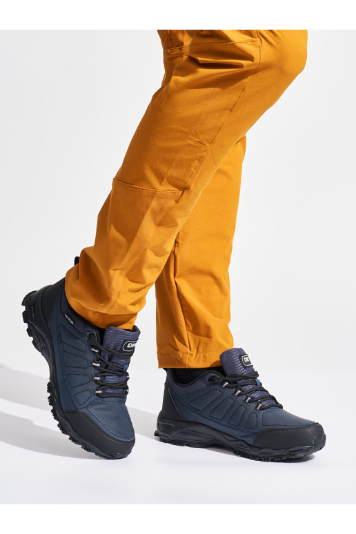 dark blue mens Trekking shoes