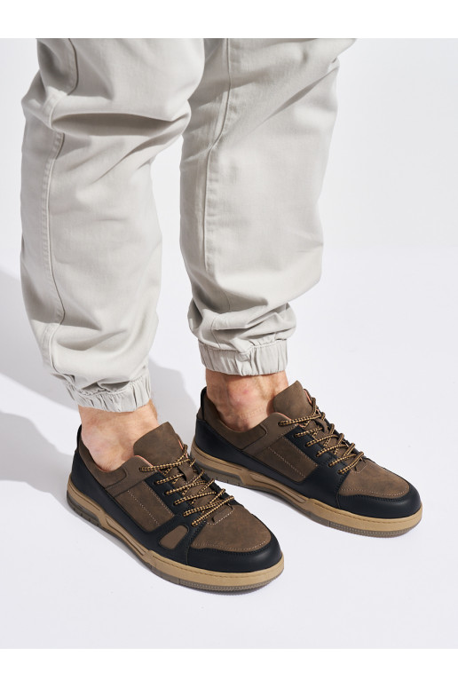 Black and-Brown color mens sneakers