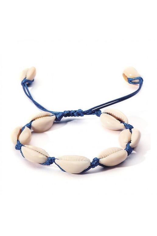 Bracelet muszelkirzemyku  blue B363GRAN