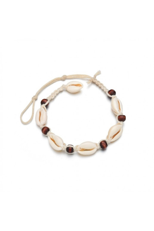 Bracelet muszelkirzemyku Brown colorB352