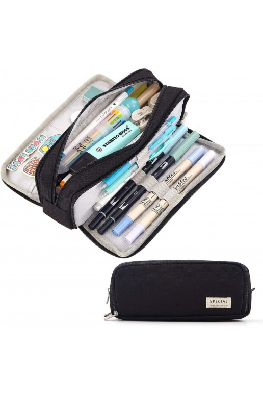 Pencil case black PR01CZ