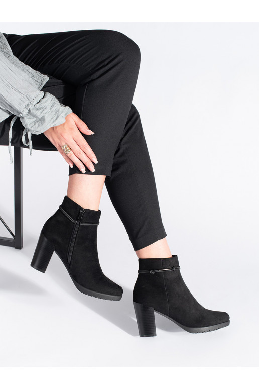 of suede elegant ankle boots Sergio Leone