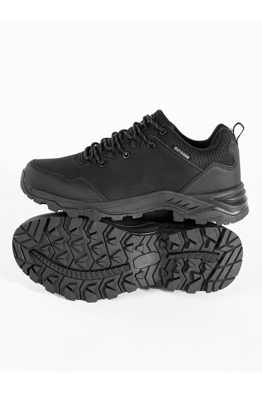 Mens black Trekking shoes