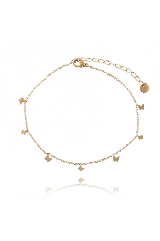 Ankle bracelet  gold plated BST1489Z