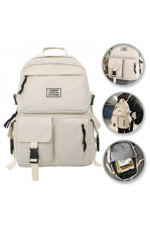 Backpack sportowy szkolny uniwersalny kieszonki owy PL164K