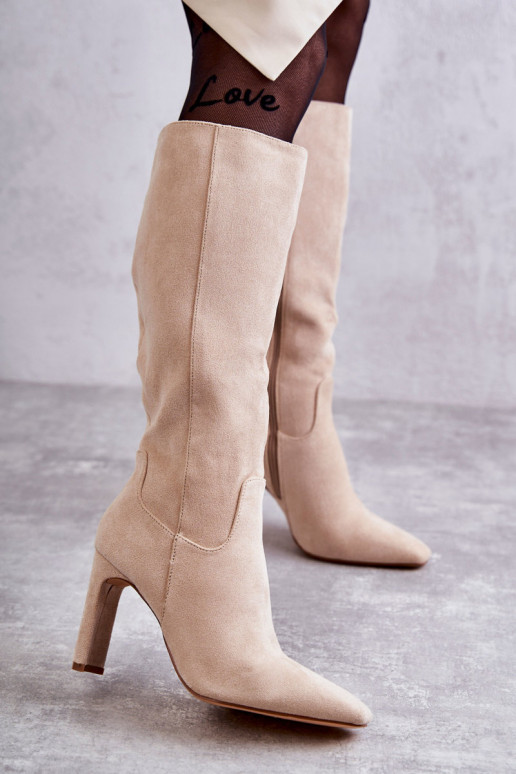 Tan suede over the knee boots online