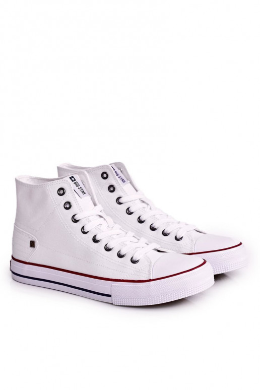 Men's Classic High Sneakers BIG STAR DD174251 White