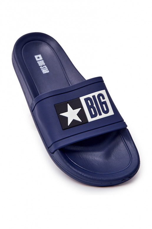 Men's Slippers Big Star DD174701 Navy Blue