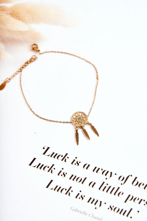 Anklet Dream Catcher Gold