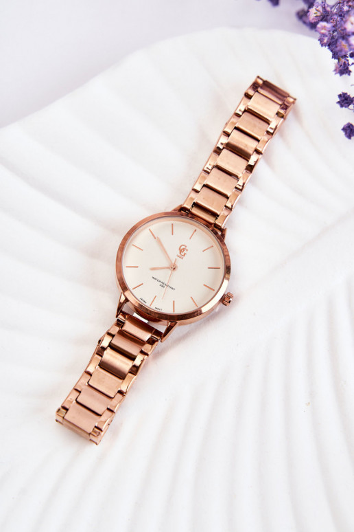 Fashionable Women's Watch GG Luxe Rose Gold