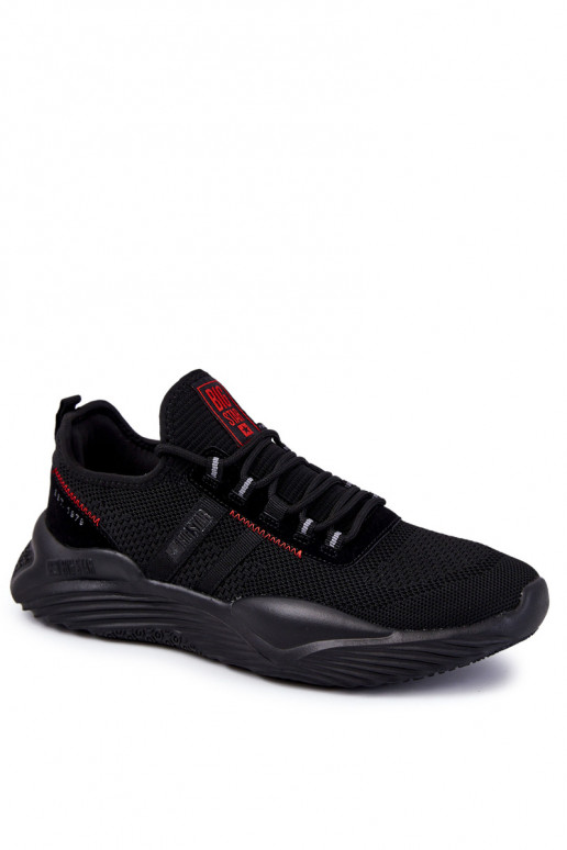 Men's sports shoes Memory Foam Big Star KK174255 Black