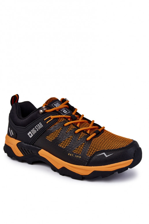 Men's Sport Shoes Trappers Memory Foam Big Star KK174107 Orange