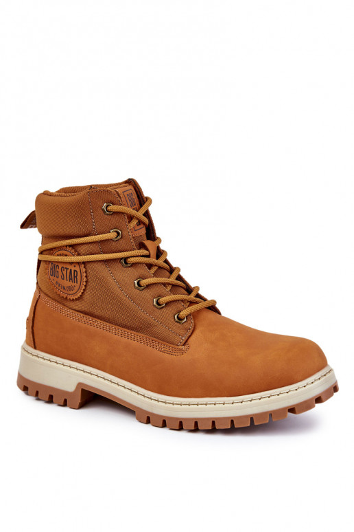 Men's Boots Memory Foam Big Star KK174203 Camel