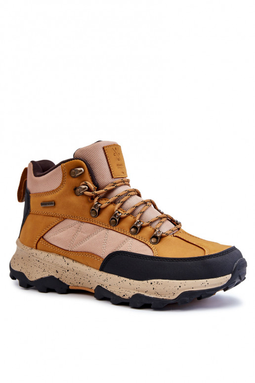 Men's Warm Trekking Shoes Cross Jeans KK1R4020C Camel