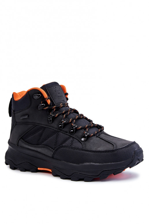 Men's Warm Trekking Shoes Cross Jeans KK1R4018C Black