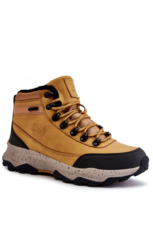 Men's Warm Trekking Shoes Cross Jeans KK1R4026C Camel