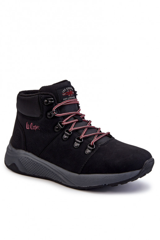 Men's Warm Trekking Shoes Lee Cooper LCJ-22-31-1451 Black