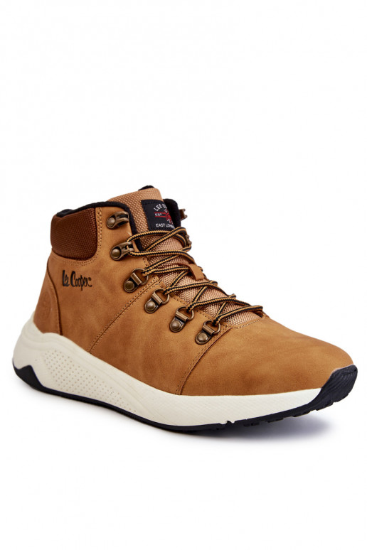 Men's Warm Trekking Shoes Lee Cooper LCJ-22-31-1452 Camel