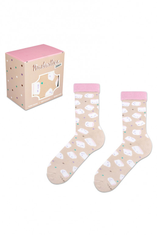 Zooxy Terry Warm Winter Marshmallows Socks