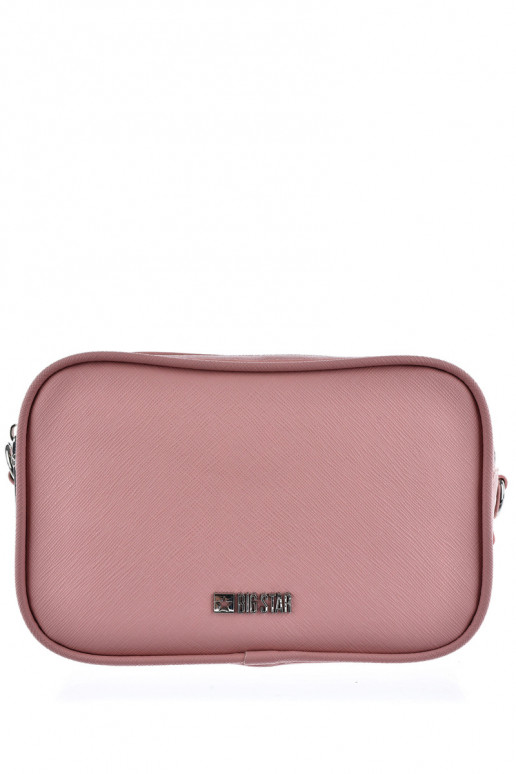 Leather Messenger Bag Big Star LL574113 Pink