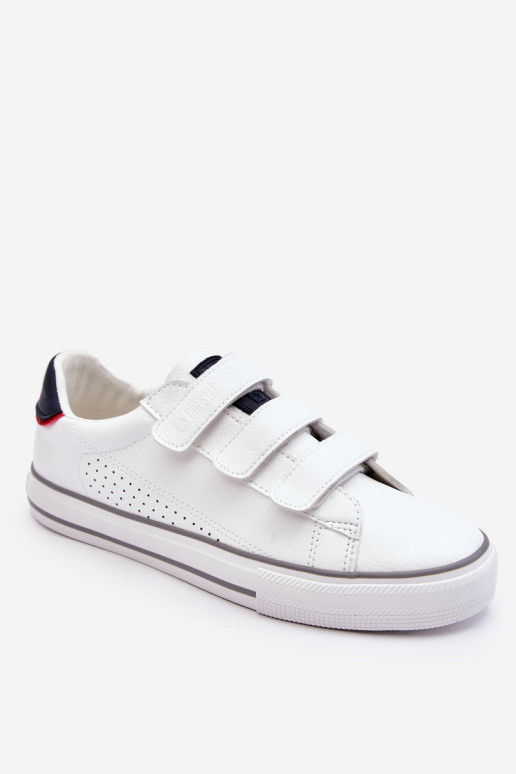 Men's Velcro Sneakers Big Star LL174632 White