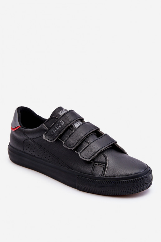 Men's Velcro Sneakers Big Star LL174633 Black