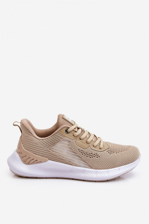 Women's Light Sports Shoes Memory Foam System Big Star LL274294 Beige