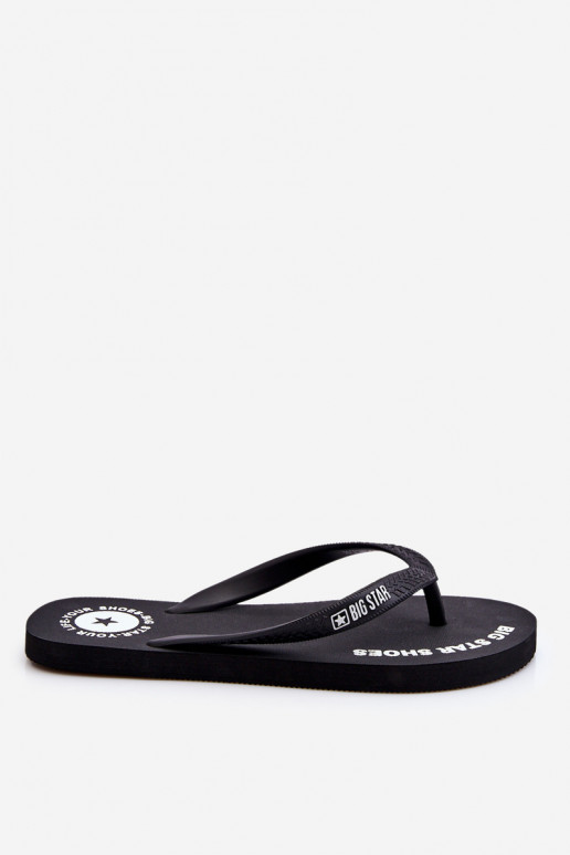 Men's Flip Flops Big Star LL174444 Black