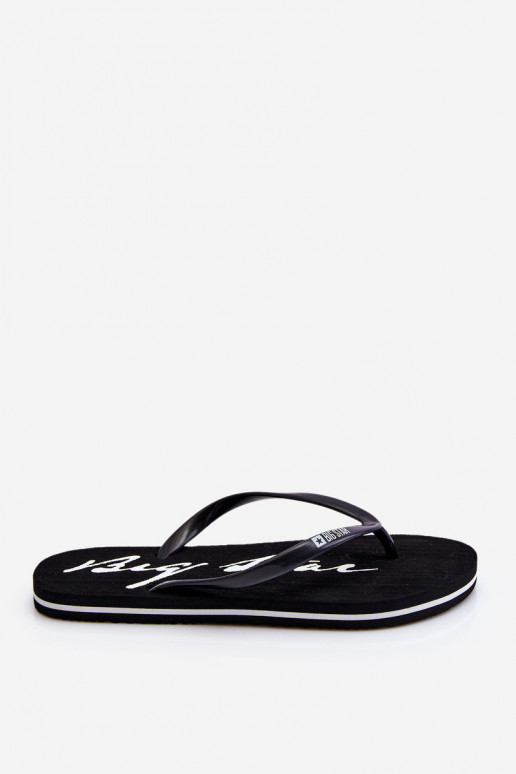 Women's Light Flip Flops Big Star LL274761 Black