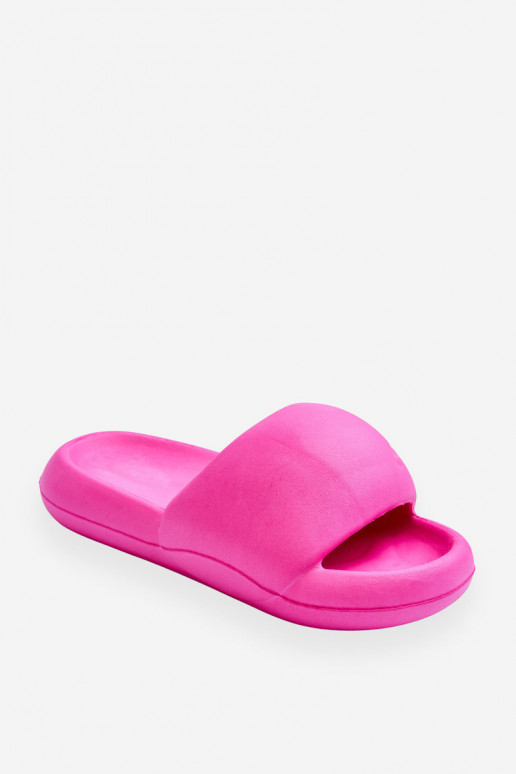 Women's Lightweight Foam Platform Slippers Fuchsia Milton