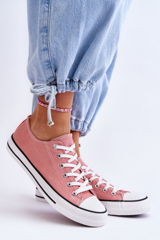 Classic Low Women's Sneakers Dark pink Vegas