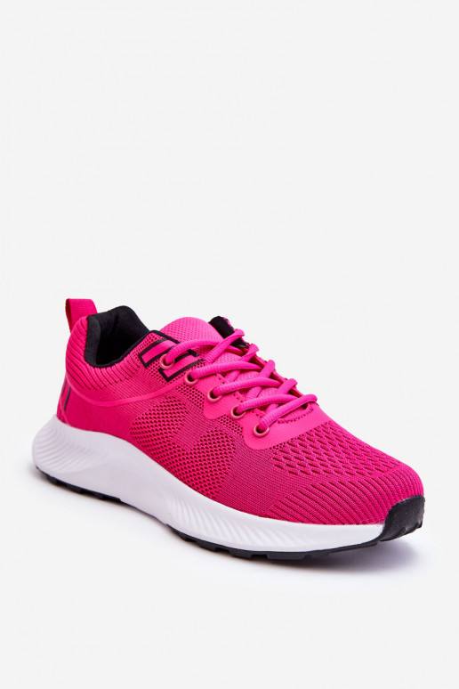 Classic Women's Sport Lace-Up Shoes Fuchsia Darla