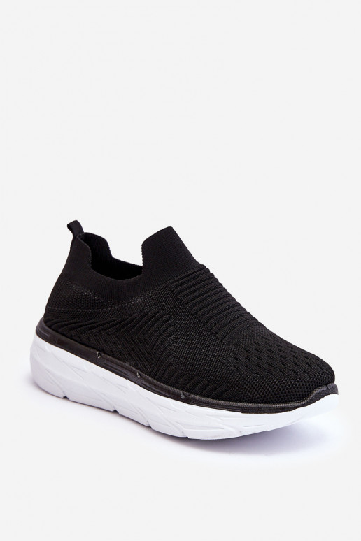 Women's Slip-on Sport Shoes Black Ferive