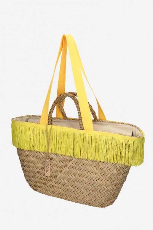 Beach Bag Nobo XP0320-C008 Beige-Yellow