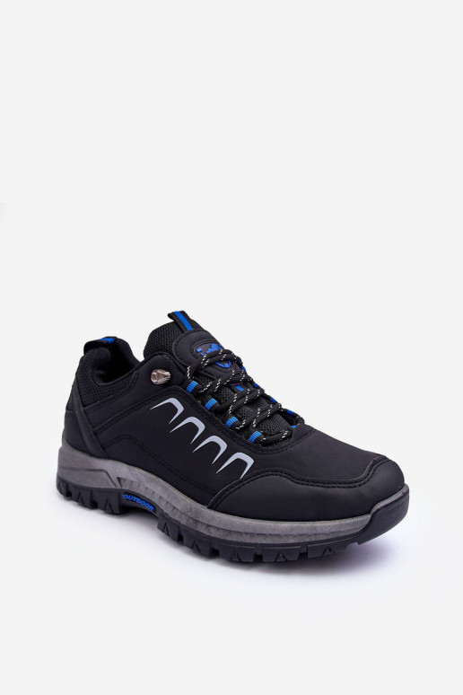 Men's Low Trekking Shoes Black Galas