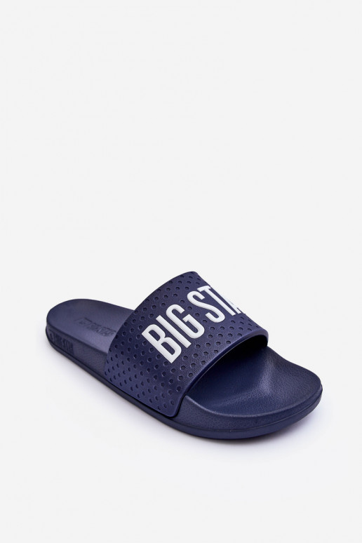 Men's Slippers Big Star MM174321 Navy