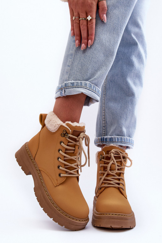 Women's Suede Boots Brown Jette