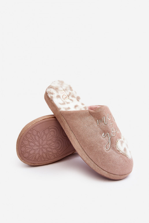 Shiny Women's Pink Slippers Geraja